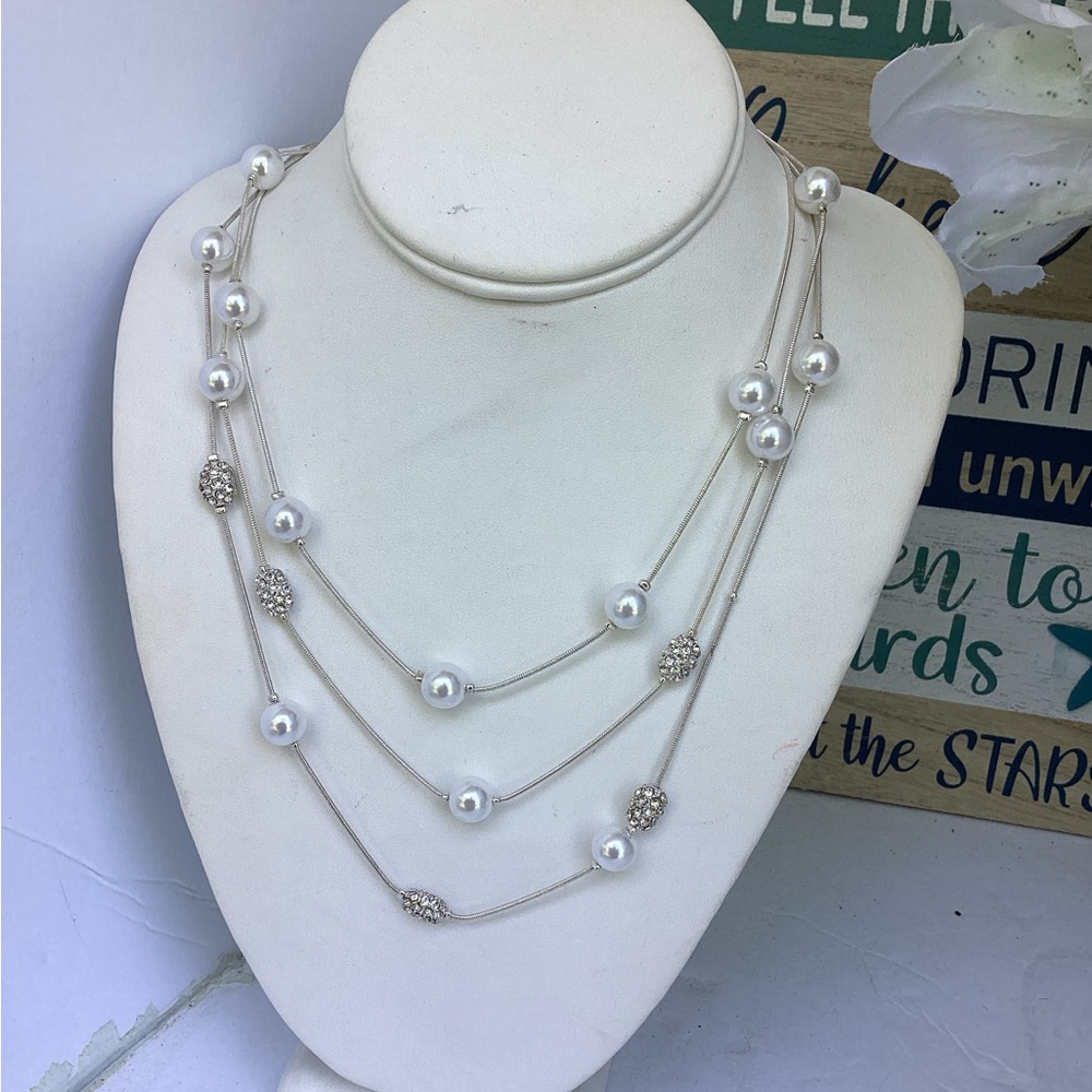 Silver Devi Vintage Necklace View 2